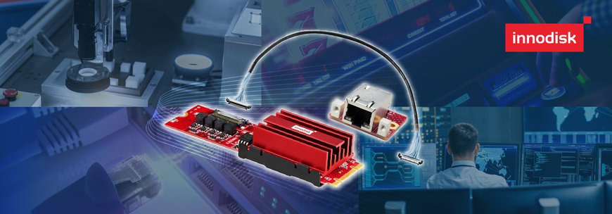 Innodisk presenta el primer módulo LAN del mundo de 10GbE con factor de forma M.2